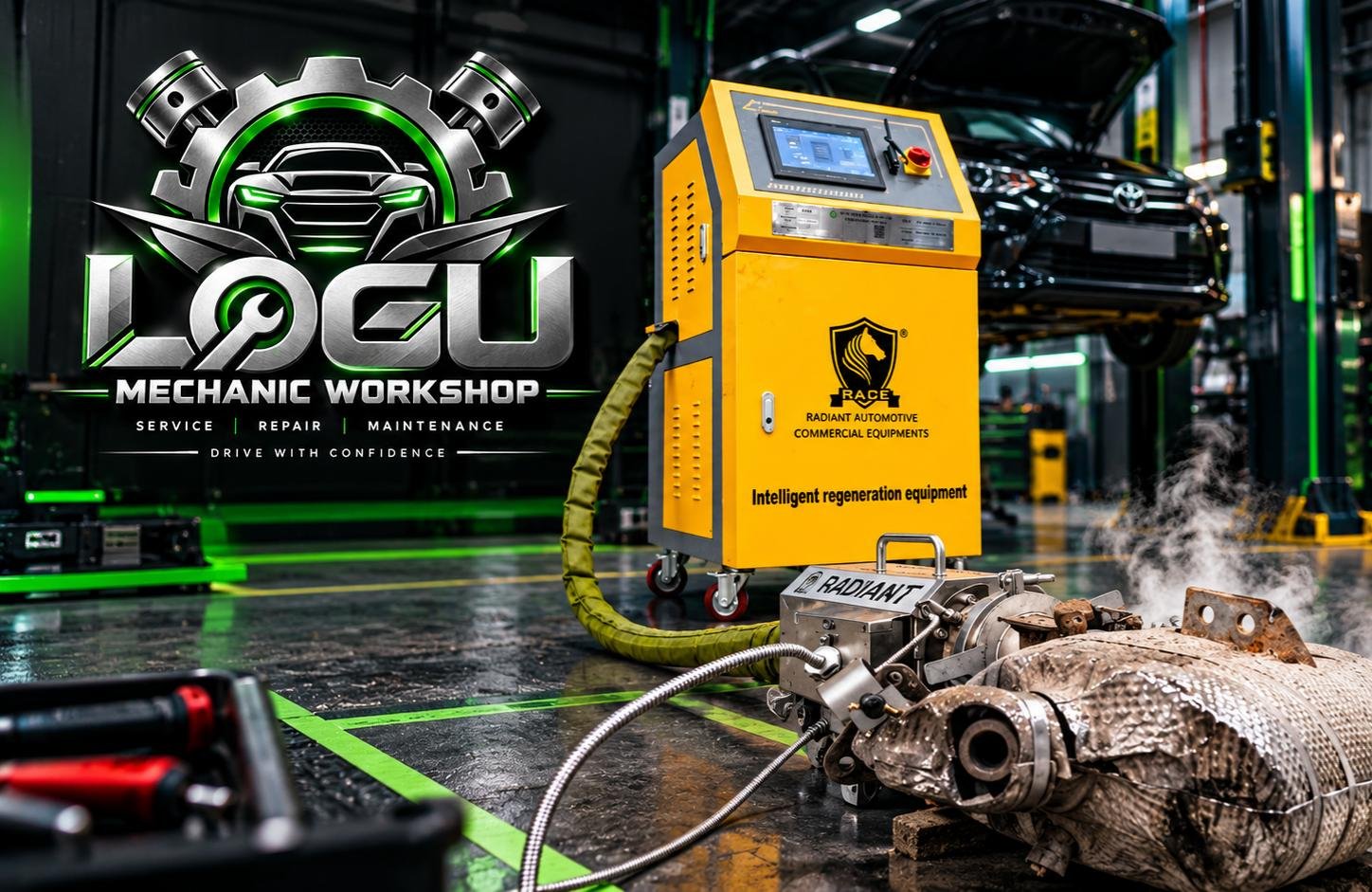 Dpf machine